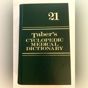 Taber’s Cyclopedic Medical Dictionary, Edition 21